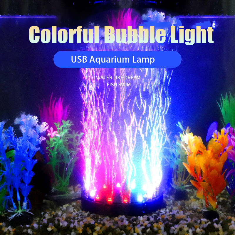 Aquarium Submersible USB LED B - Aquarium Fish Colorful ulasan dan harga