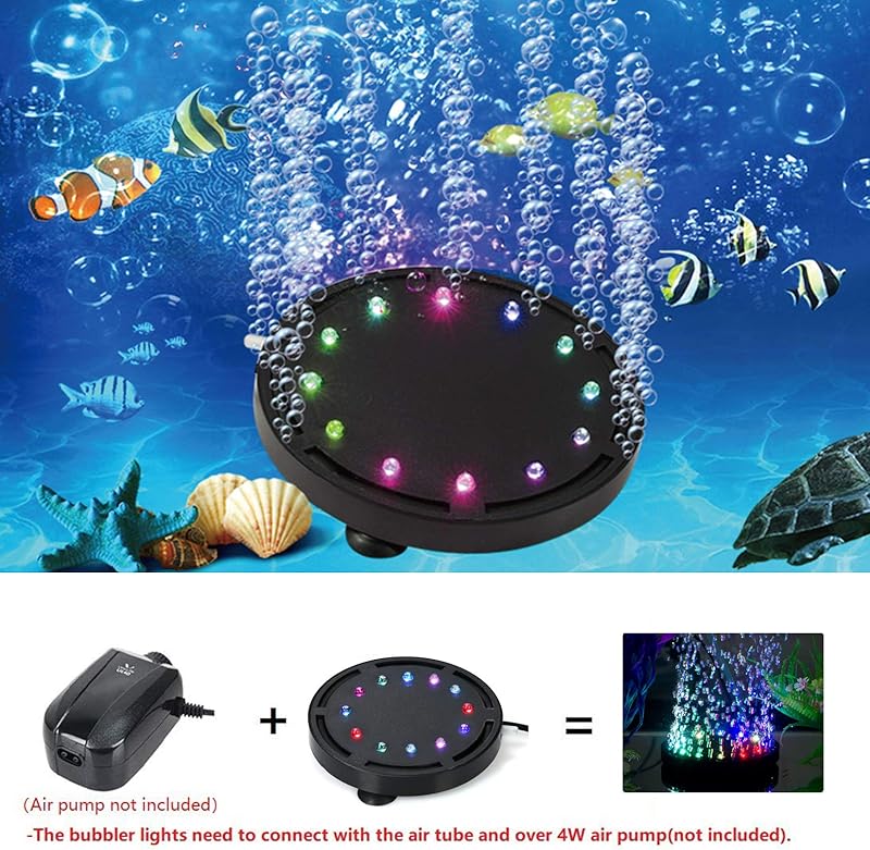Aquarium Submersible USB LED B - Aquarium Fish Colorful ulasan dan harga