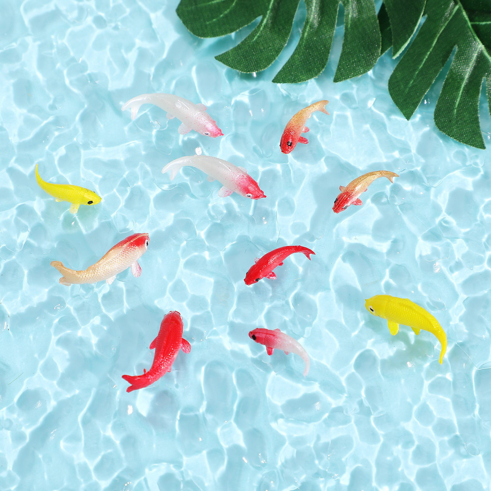 10Pcs Miniature Fancy Carp Sim - Aquarium Fish Colorful ulasan dan harga