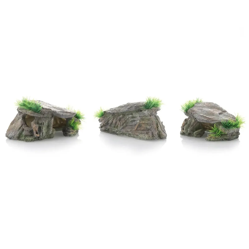 Reptile Rock Hide Cave Natural - Aquarium Fish Hide ulasan dan harga