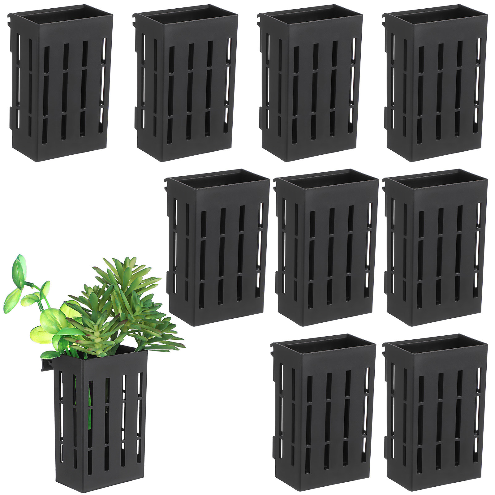 10Pcs Aquatic Plant Basket Han - Aquarium Fish Pot ulasan dan harga