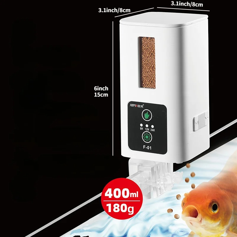 400ml Aquarium Automatische Fe - Aquarium Fish Big ulasan dan harga